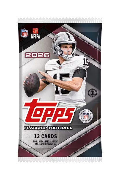 2026 Topps Flagship Football NFL Hobby Box