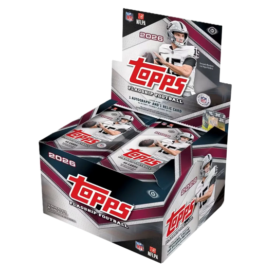 2026 Topps Flagship Football Hobby Jumbo Box