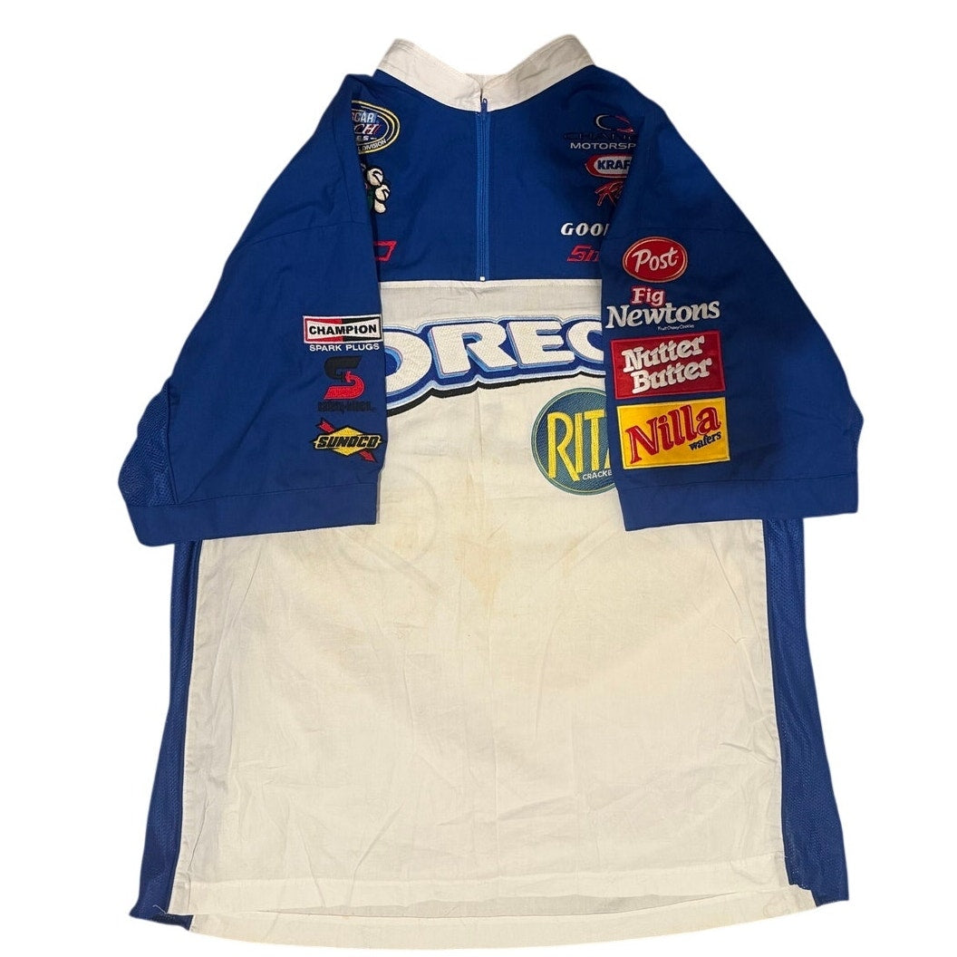 Race-Used Dale Earnhardt Jr. Oreo / Ritz NASCAR Busch Series Crew Shirt & Pants