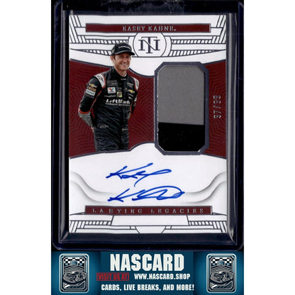 2023 Panini National Treasures #LL-KKN Kasey Kahne Lasting Legacies #/99 - NASCARD.shop