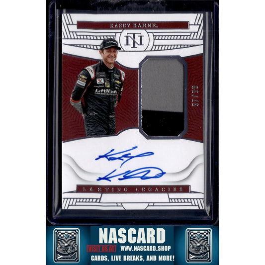 2023 Panini National Treasures #LL-KKN Kasey Kahne Lasting Legacies #/99 - NASCARD.shop