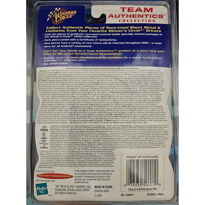 Dale Earnhardt 2001 Team Authentics Winners Circle 1:64 Diecast Firesuit