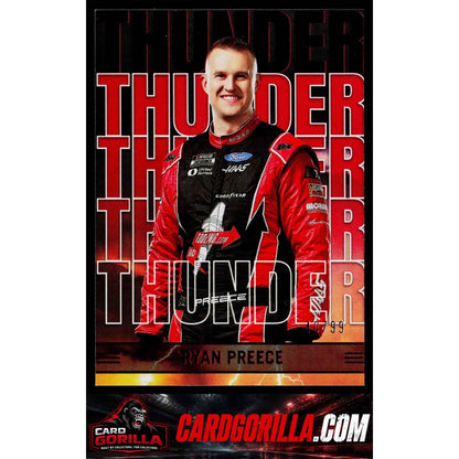 2023 Panini Chronicles #9 Ryan Preece Thunder Red #/99