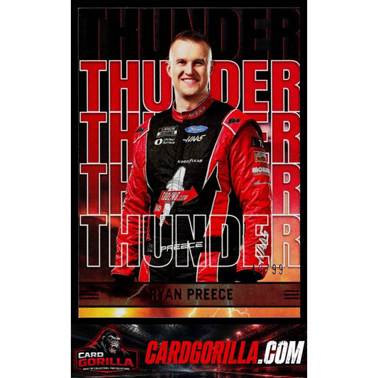 2023 Panini Chronicles #9 Ryan Preece Thunder Red #/99