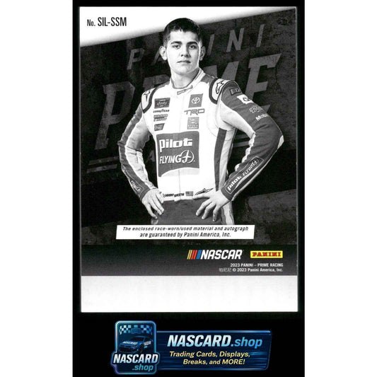 2023 Panini Prime #SIL-SSM Sammy Smith Midnight Silhouette Signatures #/99