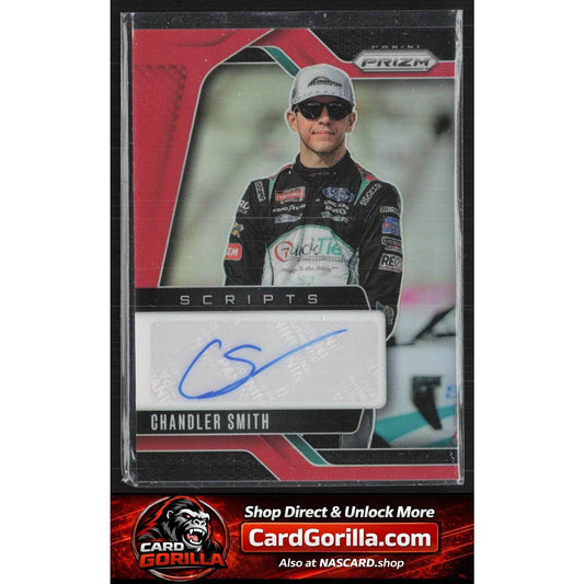 2025 Panini Prizm #S-CSH Chandler Smith Scripts Red #/99