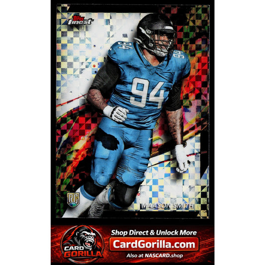 2024 Finest #73 Maason Smith Checkerboard Refractor