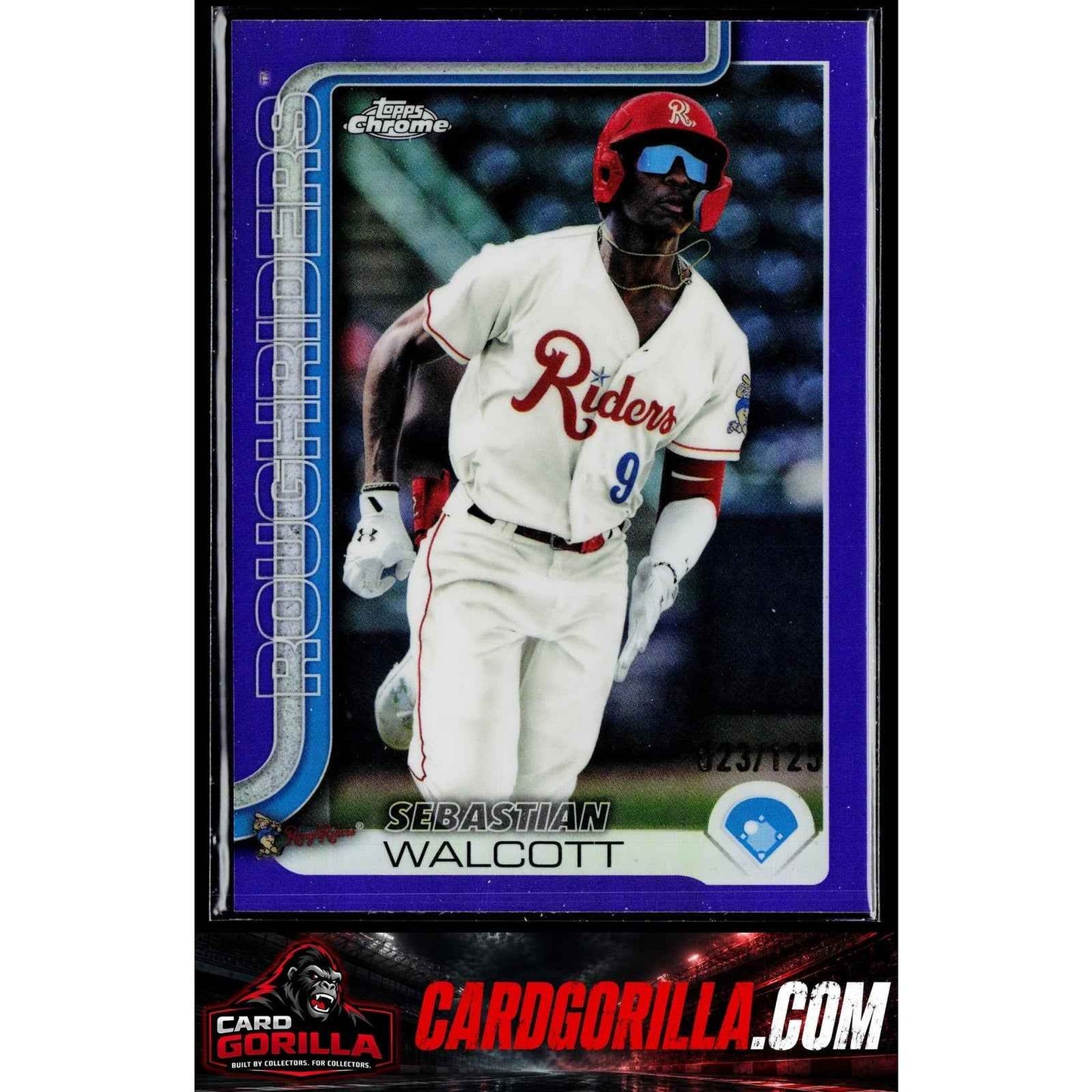 2025 Topps Pro Debut #PDC-13 Sebastian Walcott Chrome Purple Refractor