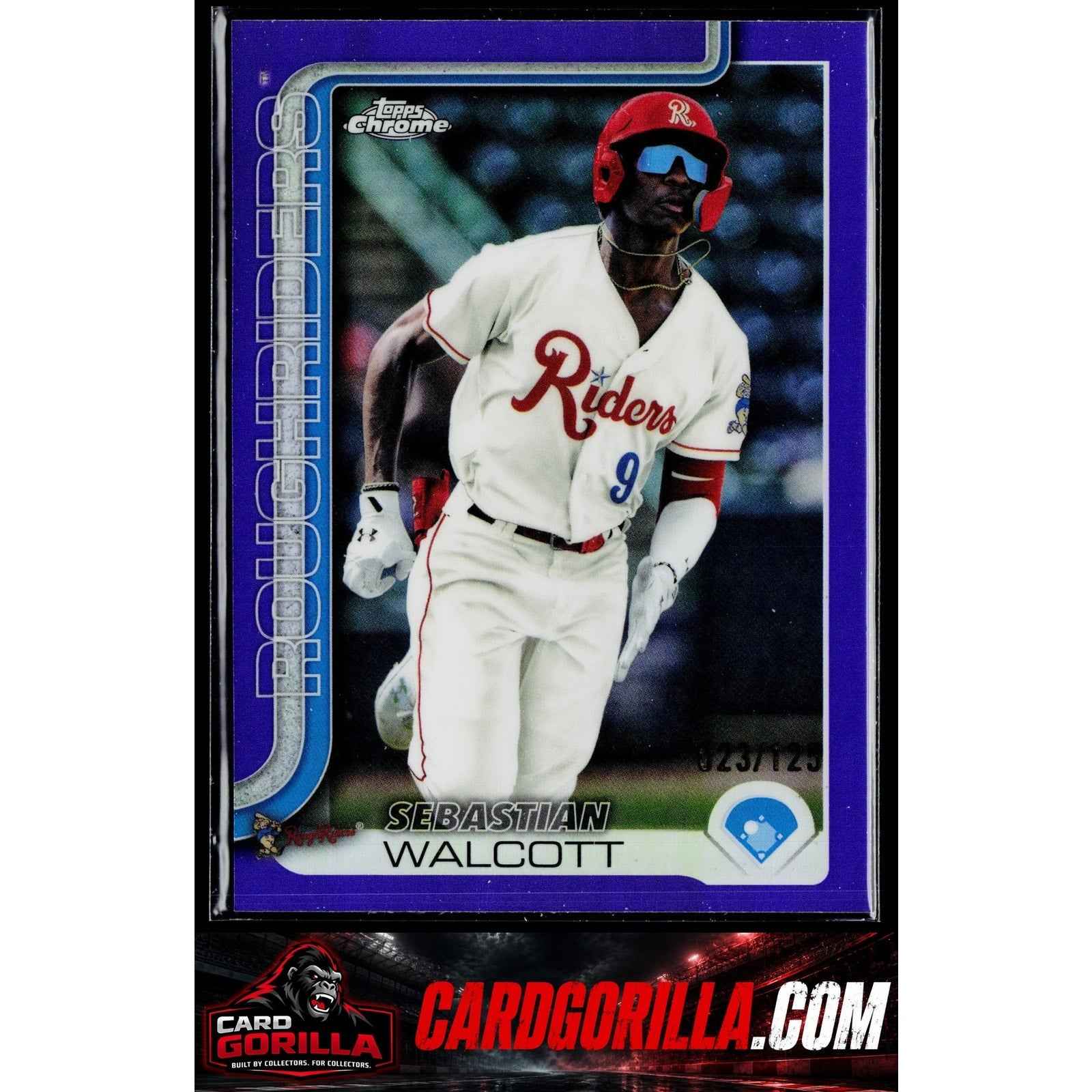 2025 Topps Pro Debut #PDC-13 Sebastian Walcott Chrome Purple Refractor