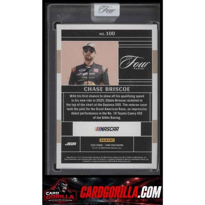 2025 Panini Turn Four #100 Chase Briscoe #/75