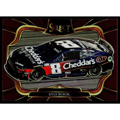 2026 Panini Select #157 Kyle Busch Maroon Prizms #/125