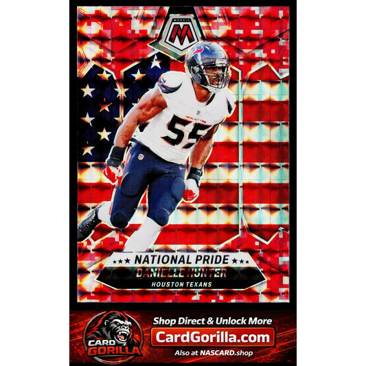 2024 Panini Mosaic #270 Danielle Hunter Mosaic Camo Red