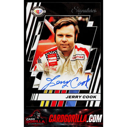 2023 Panini Prime #75-JC Jerry Cook NASCAR 75th Anniversary Signatures