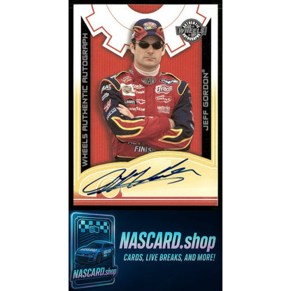 2003 Wheels High Gear Jeff Gordon Autographs - NASCARD.shop