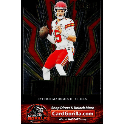 2023 Panini Select #TUR-PMA Patrick Mahomes II Turbocharged