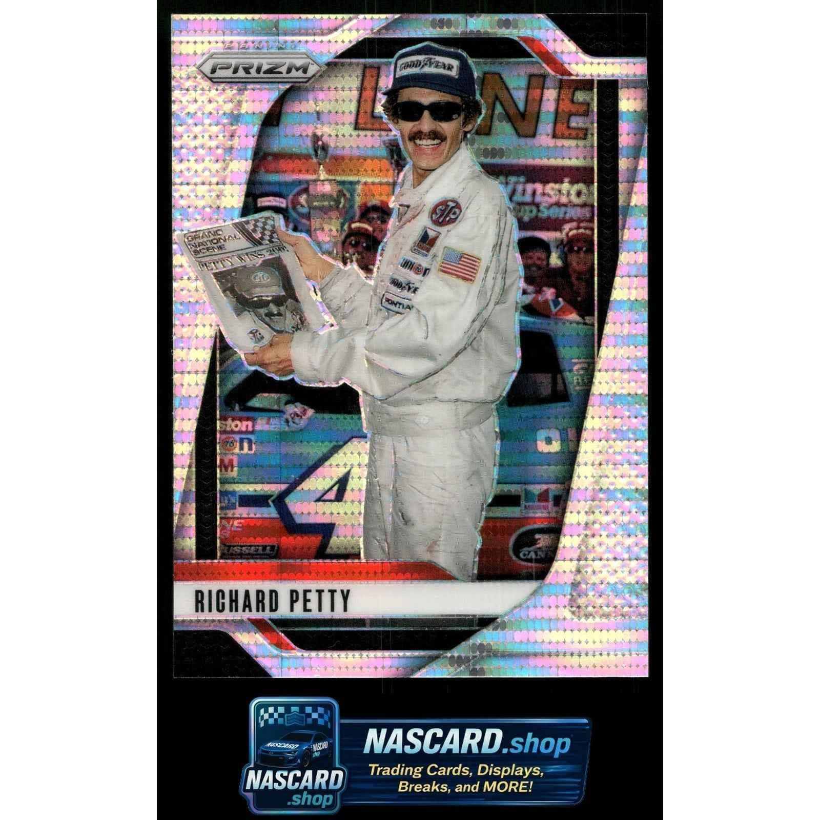 2025 Panini Prizm #78 Richard Petty Pulsar #/299