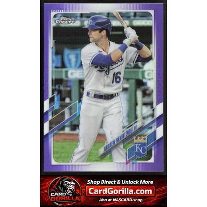 2021 Topps Chrome Update #USC35 Andrew Benintendi Purple Refractor