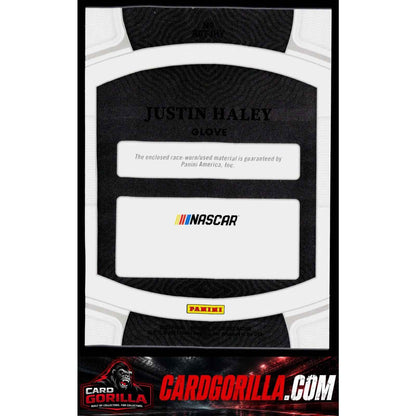 2023 Panini National Treasures Justin Haley Race Day Treasures Gloves #/25