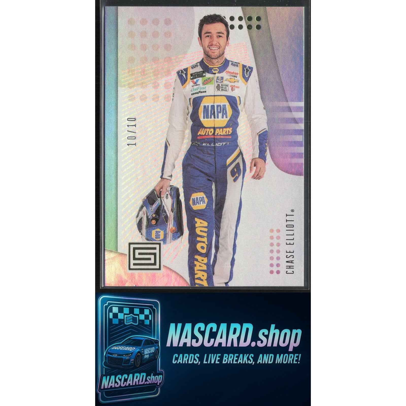 2020 Panini Chronicles #16 Chase Elliott Status Gold #10/10