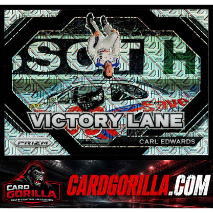 2024 Panini Prizm #12 Carl Edwards Victory Lane Mojo #/25