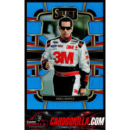2024 Panini Select #8 Greg Biffle Light Blue Prizms #/199