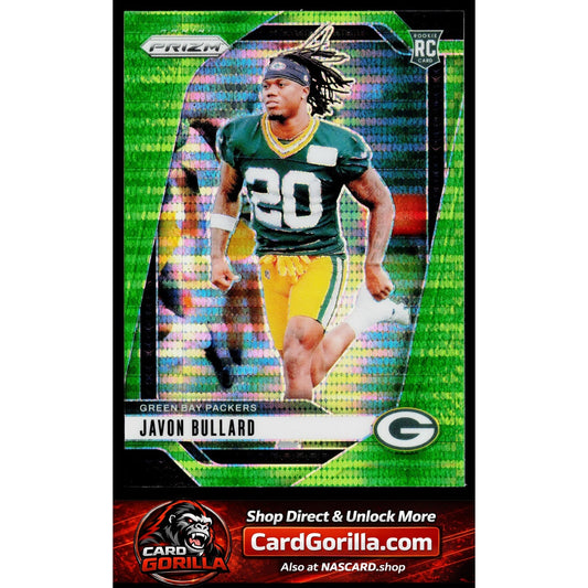 2024 Panini Prizm #345 Javon Bullard Neon Green Pulsar