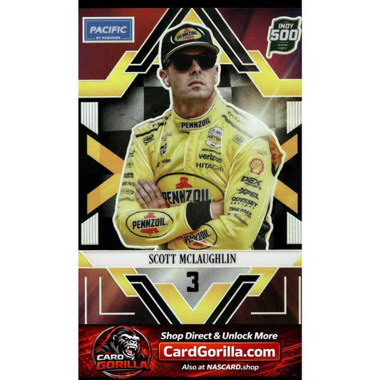 2025 Parkside Indy 500 Pacific #30 Scott McLaughlin Red V2