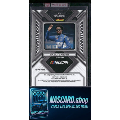 2024 Panini Prizm #SS-RCH Rajah Caruth Sensational Signatures - Card Gorilla