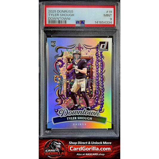 2025 Panini Donruss Downtown #19 Tyler Shough RC PSA 9