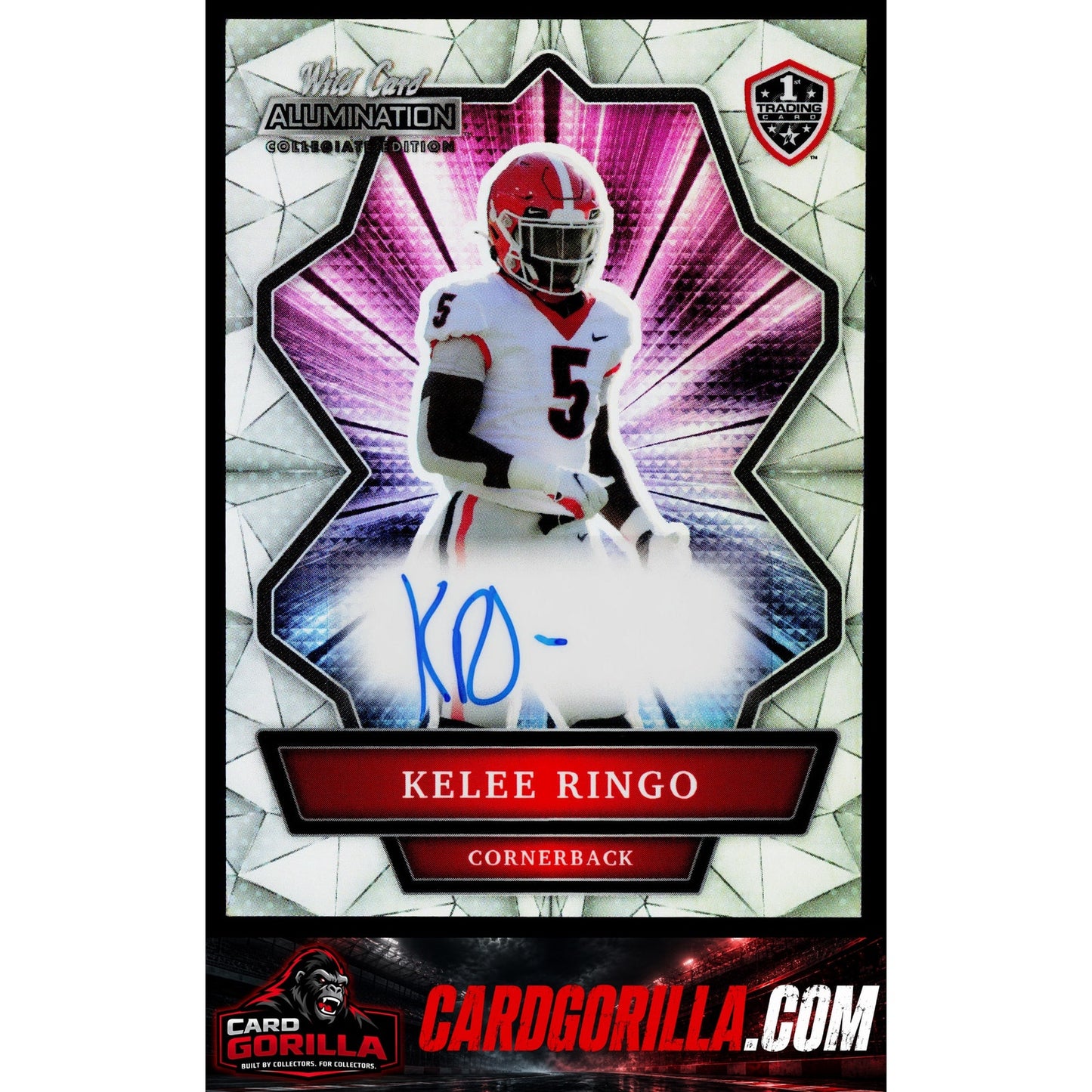 2021 Wild Card Alumination NIL #ANBC-A Kelee Ringo Autographs Silver Hobby