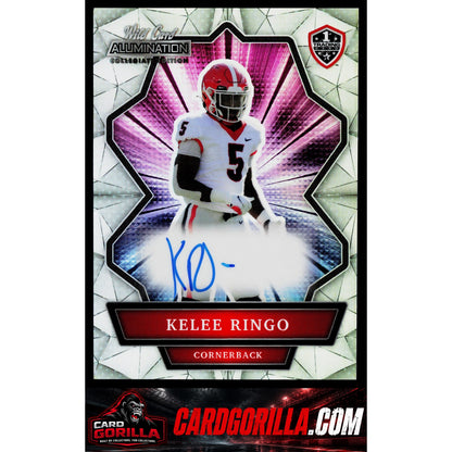 2021 Wild Card Alumination NIL #ANBC-A Kelee Ringo Autographs Silver Hobby