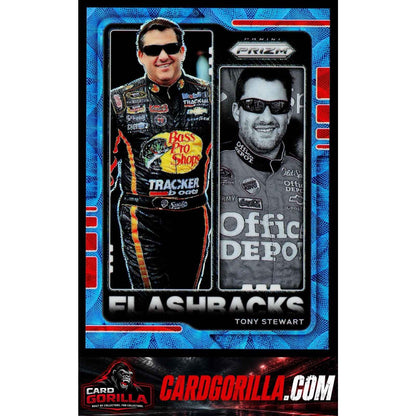 2021 Panini Prizm #80 Tony Stewart Carolina Blue Scope #/99
