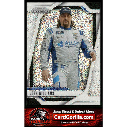 2025 Panini Prizm #16 Josh Williams White Sparkle