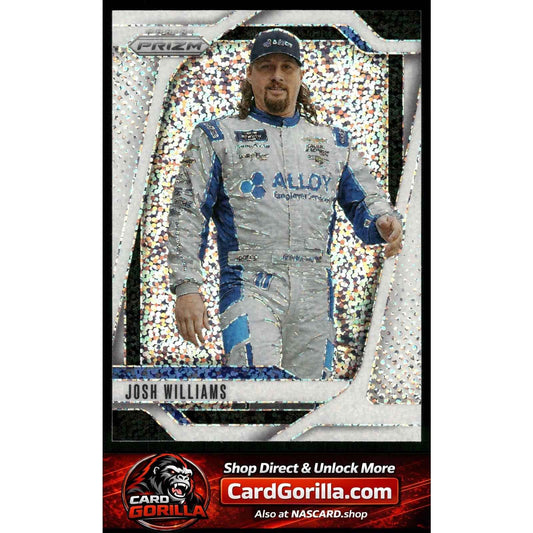 2025 Panini Prizm #16 Josh Williams White Sparkle
