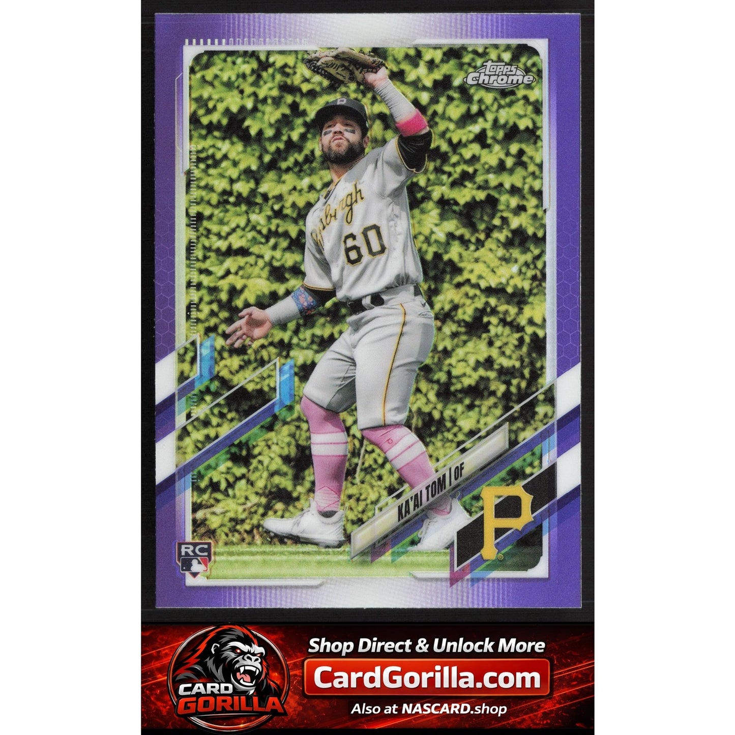 2021 Topps Chrome Update #USC7 Ka'ai Tom Purple Refractor