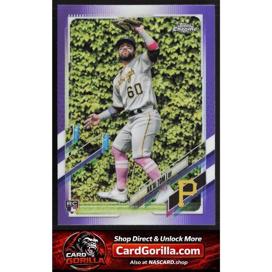 2021 Topps Chrome Update #USC7 Ka'ai Tom Purple Refractor
