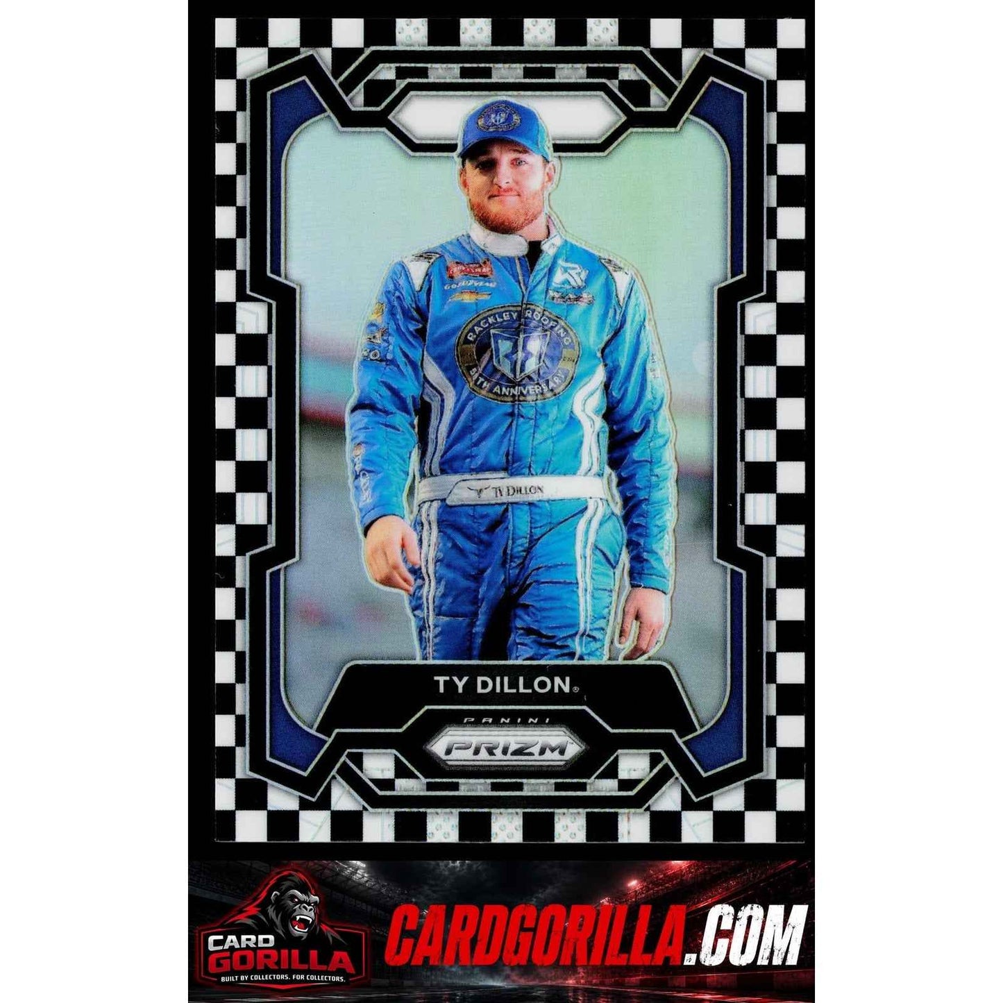 2024 Panini Prizm #42 Ty Dillon Checkered Flag #/75
