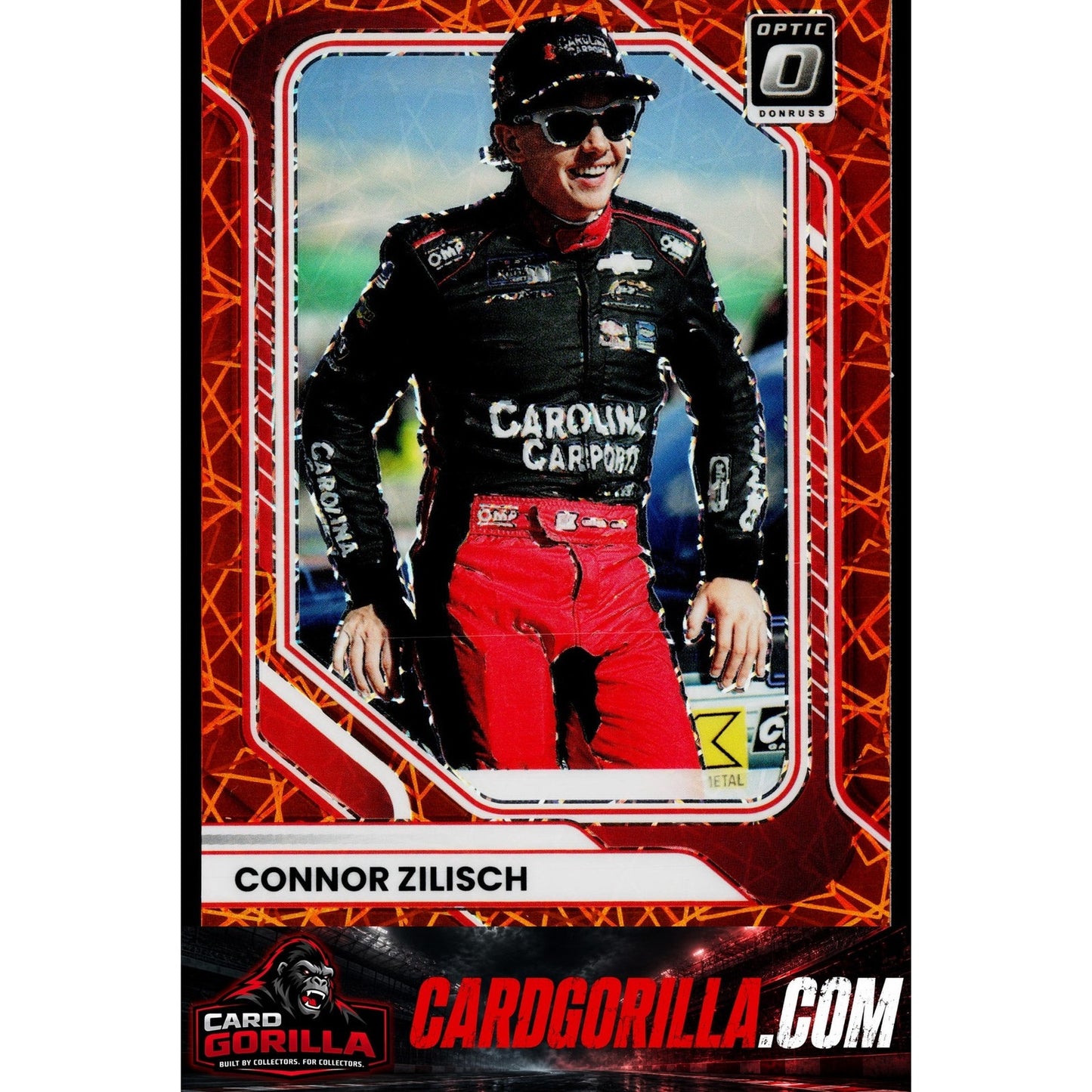 2026 Donruss #70 Connor Zilisch Optic Orange Velocity
