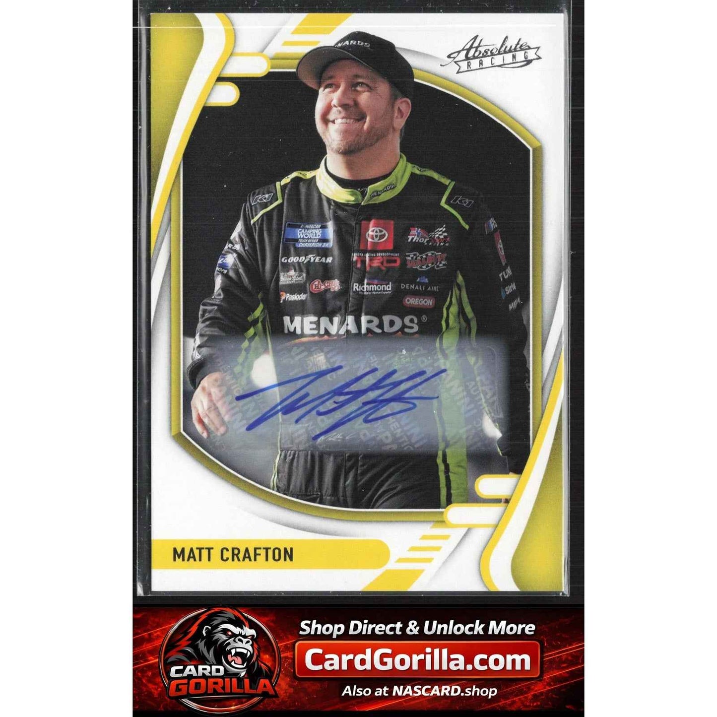 2022 Panini Chronicles #13 Matt Crafton Absolute Autographs