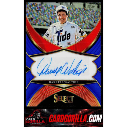 2025 Panini Select #LS-DWT Darrell Waltrip Legendary Signatures Blue Prizms #/99