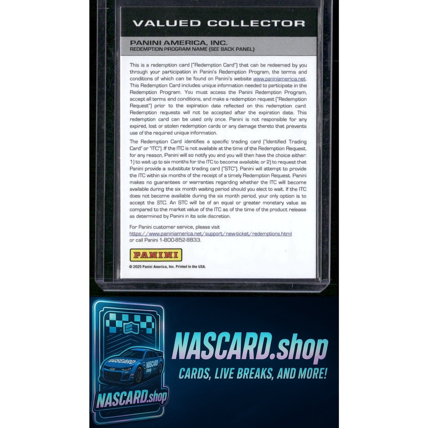 2025 Panini Select #TAS-HBT Harrison Burton Trackside Action Signatures