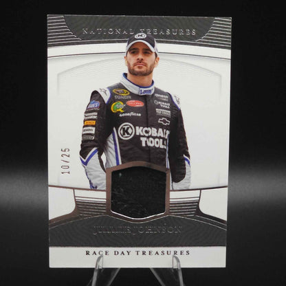 2023 Panini National Treasures Race Day Treasures Jimmie Johnson Glove /25 (MEM) - NASCARD.shop