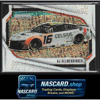 2025 Panini Prizm #135 AJ Allmendinger White Sparkle