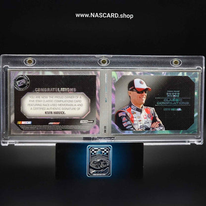 2013 Press Pass Five Star Classic Compilations Booklet Kevin Harvick 1/1 - NASCARD.shop