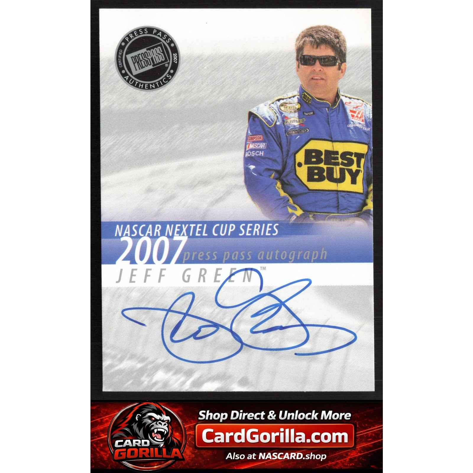 2007 Press Pass #NNO Jeff Green Autographs