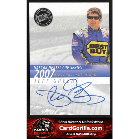 2007 Press Pass #NNO Jeff Green Autographs