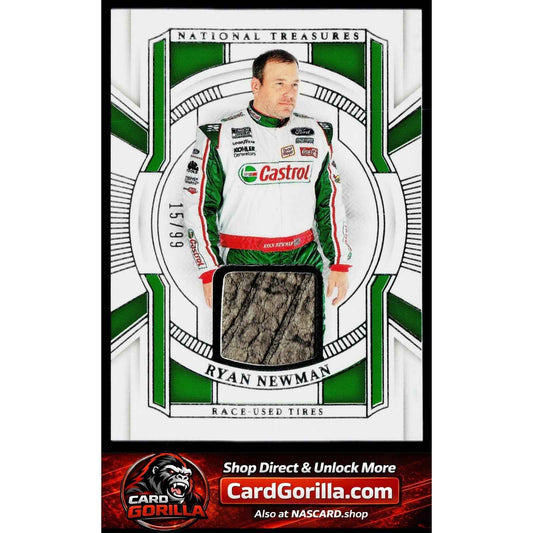 2025 Panini National Treasures #RUT-RNM Ryan Newman Race Used Tires #/99