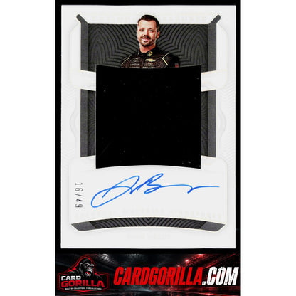 2024 National Treasures Josh Berry 2023 Colossal Materials Auto Holo Silver #/49