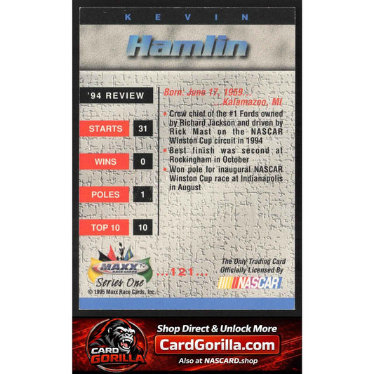 1995 Maxx #121 Kevin Hamlin Autographs