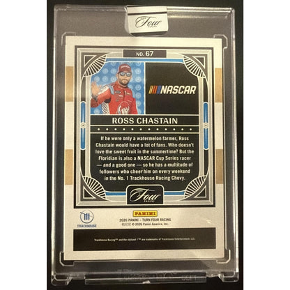 2026 Panini Turn Four Racing Ross Chastain #/65